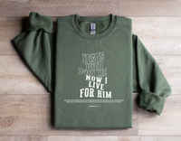 Load image into Gallery viewer, Jesus Died For Me - Sweatshirt

