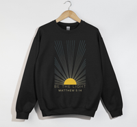 Load image into Gallery viewer, Be The Light - Christian Sweatshirt
