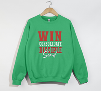 Load image into Gallery viewer, Win Consolidate Disciple Send - Christian Sweatshirt
