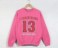 Load image into Gallery viewer, 1 Corinthians 13 Inspired Sweatshirt - Love in Every Stitch
