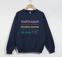 Load image into Gallery viewer, Waymaker Lyrics Leeland - Sweatshirt
