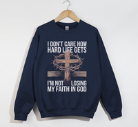 Load image into Gallery viewer, Faith In God, No Matter What -  Christian Sweatshirt
