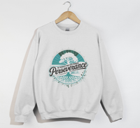 Load image into Gallery viewer, Perseverance James 1:3 - Christian Sweatshirt
