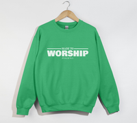 Load image into Gallery viewer, Made To Worship - Christian Sweatshirt
