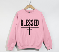 Load image into Gallery viewer, Blessed Print - Sweatshirt
