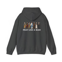 Load image into Gallery viewer, Pray Like a Man, Christian Easter Hoodie, Jesus Hoodie, Gift for Him, Father's Day Gift, Christian Men