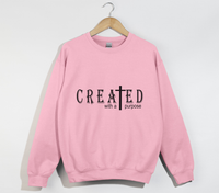 Load image into Gallery viewer, Created With A Purpose - Christian Sweatshirt