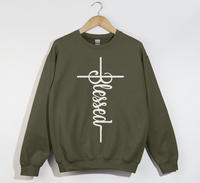 Load image into Gallery viewer, Blessed - Christian Sweatshirt
