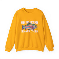 Load image into Gallery viewer, Fishing License - Heaven Issued Sweatshirt
