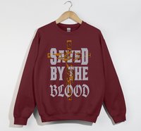 Load image into Gallery viewer, Saved By The Blood - Jesus Sweatshirt