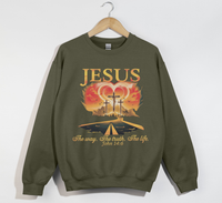 Load image into Gallery viewer, The Way, The Truth, The Life - Christian Sweatshirt