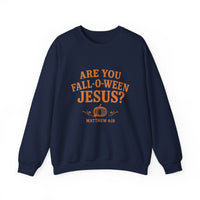 Load image into Gallery viewer, Are You Fall-O-Ween Jesus Shirt | Christian Pumpkin Fall Halloween Scripture Tee
