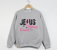 Load image into Gallery viewer, Jesus Highway To Heaven - Christian Sweatshirt
