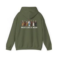 Load image into Gallery viewer, Pray Like a Man, Christian Easter Hoodie, Jesus Hoodie, Gift for Him, Father's Day Gift, Christian Men