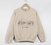 Load image into Gallery viewer, If The Stars Were Made To Worship, So Will I - Sweatshirt
