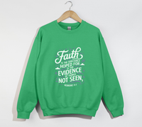 Load image into Gallery viewer, Faith Is The Substance Hoped For - Christian Sweatshirt

