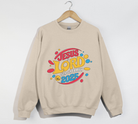 Load image into Gallery viewer, Jesus Is Lord Over Our Family - 2025 New Year Sweatshirt
