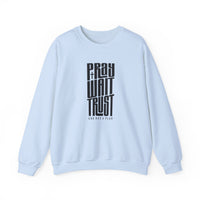 Load image into Gallery viewer, Pray Wait Trust, God Has A Plan, Prayer Sweatshirt, Christian Sweatshirt, Jesus Lover Shirt, Christian Gift
