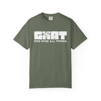 Load image into Gallery viewer, God Over All Things GOAT Shirt - Comfort Colors Men's Tee