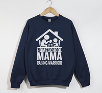 Load image into Gallery viewer, Homeschool Mama Raising Warriors - Sweatshirt
