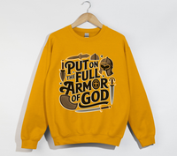 Load image into Gallery viewer, Put On The Full Armor Of God - Christian Sweatshirt
