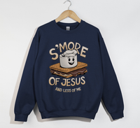 Load image into Gallery viewer, S'more Of Jesus And Less Of Me - Christian Sweatshirt