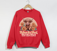 Load image into Gallery viewer, Follow The Word, Not The Herd - Christian Sweatshirt
