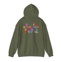 Load image into Gallery viewer, God is Within Her, She will not fall - Front And Back Printed Hoodie
