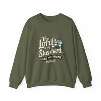 Load image into Gallery viewer, The Lord Is My Shepherd - Women&#39;s Dark Sweatshirt
