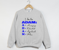 Load image into Gallery viewer, I’m Her Adam – Husband &amp; Boyfriend Sweatshirt
