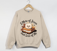 Load image into Gallery viewer, S'more Of Jesus And Less Of Me - Christian Sweatshirt