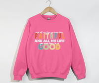 Load image into Gallery viewer, Faithful And Good - Goodness Of God Lyrics Sweatshirt

