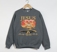 Load image into Gallery viewer, The Way, The Truth, The Life - Christian Sweatshirt