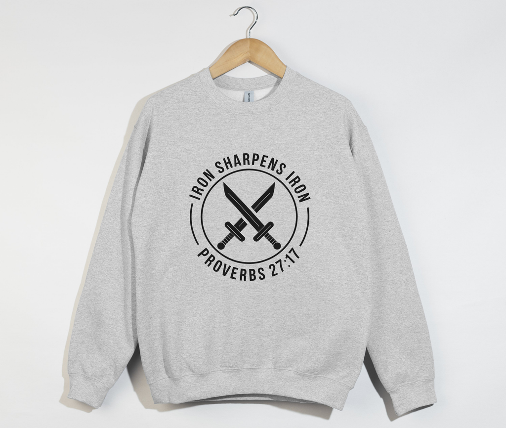 Iron Sharpens Iron - Christian Sweatshirt