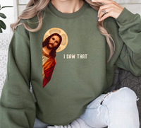 Load image into Gallery viewer, Jesus I Saw That - Unisex Dark

