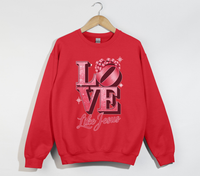 Load image into Gallery viewer, Love Like Jesus - Christian Sweatshirt
