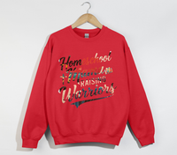 Load image into Gallery viewer, Homeschool Mama Raising Warriors - Sweatshirt
