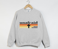 Load image into Gallery viewer, Unafraid, I Know Who Holds Tomorrow - Christian Sweatshirt
