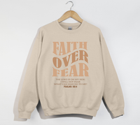 Load image into Gallery viewer, Faith Over Fear -  Christian Sweatshirt
