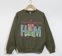 Load image into Gallery viewer, Oh Come Let Us Adore Him - Christmas Sweatshirt
