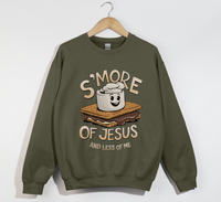 Load image into Gallery viewer, S'more Of Jesus And Less Of Me - Christian Sweatshirt
