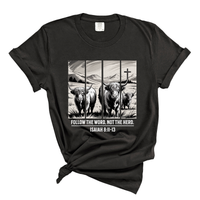 Load image into Gallery viewer, Follow The Word Not The Herd - Comfort Colors Tee