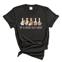 Load image into Gallery viewer, He Is Risen Silly Goose - Funny Christian Easter Comfort Colors Tee