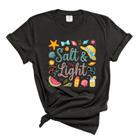 Load image into Gallery viewer, Salt And Light - Beach Themed Comfort Colors Women's Tee