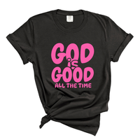 Load image into Gallery viewer, God Is Good All the Time - Christian Women's Tee Shirt