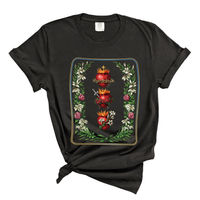 Load image into Gallery viewer, Jesus Mary Joseph Three Hearts - Catholic Comfort Colors Tee