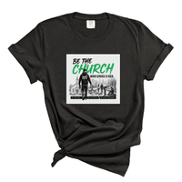 Load image into Gallery viewer, Be The Church - Christian Church Volunteer Tee, Faith In Action