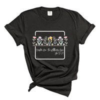 Load image into Gallery viewer, Consider How The Wildflowers Grow - Comfort Colors Tee