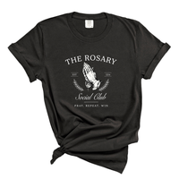 Load image into Gallery viewer, Rosary Shirt - Catholic Faith Tee, Devotion Shirt