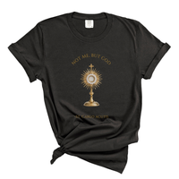 Load image into Gallery viewer, Not Me But God St Carlo Acutis - Catholic Devotion T Shirt